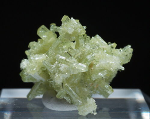 カナダ・ジェフリー鉱山産ベスビアナイトの綺麗な標本