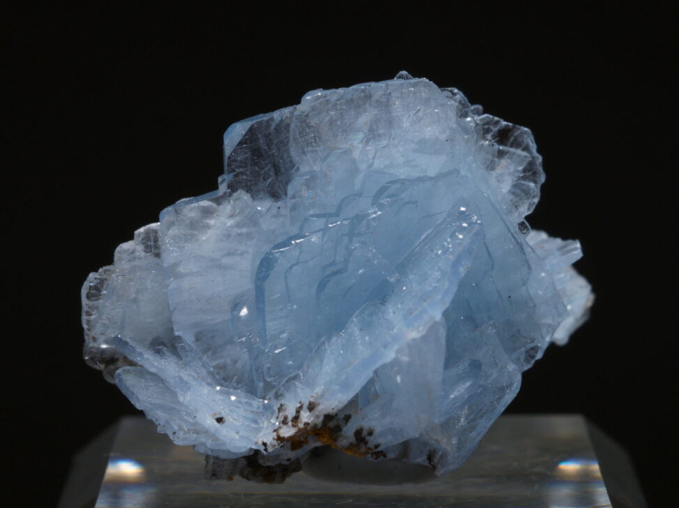 モロッコ産ブルーバライトの綺麗な標本