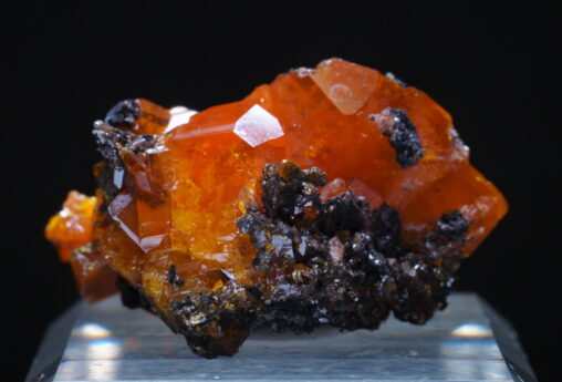 アリゾナ州レッドクラウド鉱山産ウルフェナイトの綺麗な標本